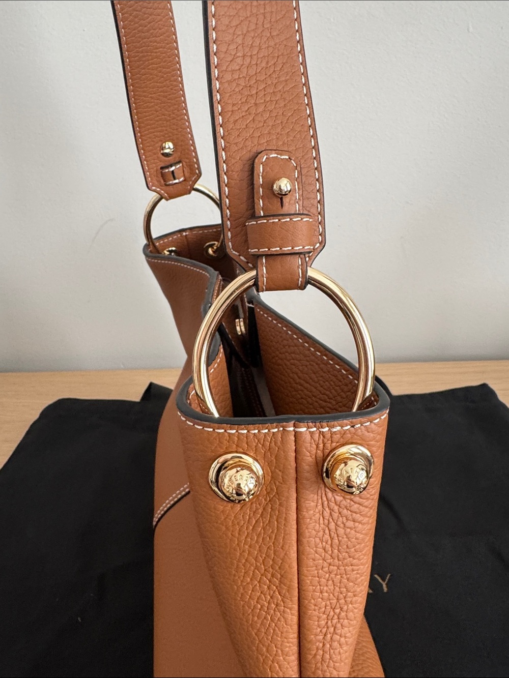 Strathberry Lana Hobo in Tan - Picture 5 of 10